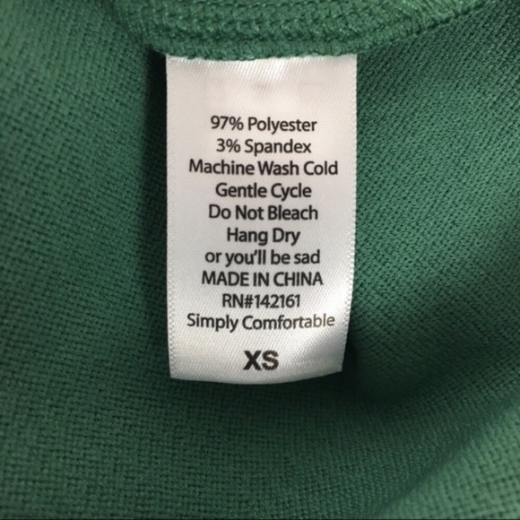 LULAROE Cassie Skirt Pencil Solid Green Textured Stretchy Fitted Size XS NWT - Picture 5 of 8